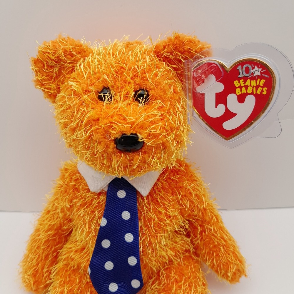 TY Beanie Baby PAPPA the Bear 8.5" Plush Stuffed Animal Toy MWMTs